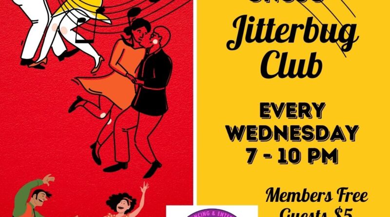 ONCJC – Jitterbug Club – Every Wednesday 7 – 10 PM