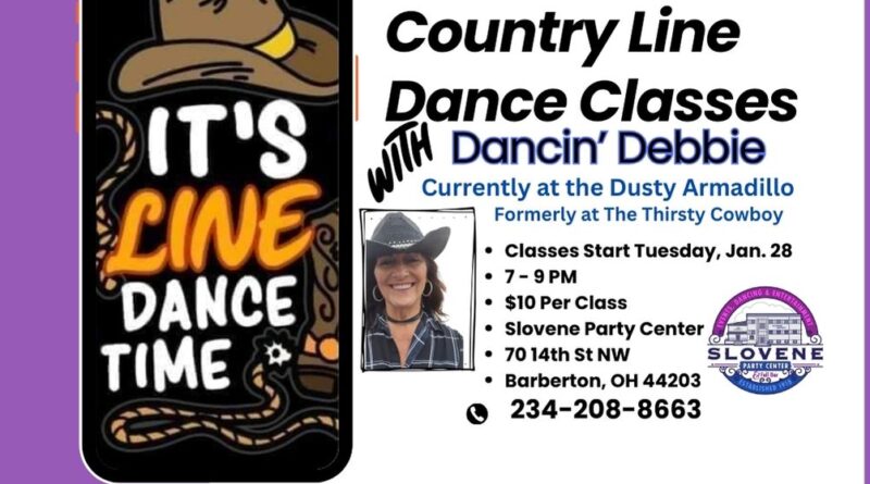 Country Line Dance Lessons with Dancin’ Debbie